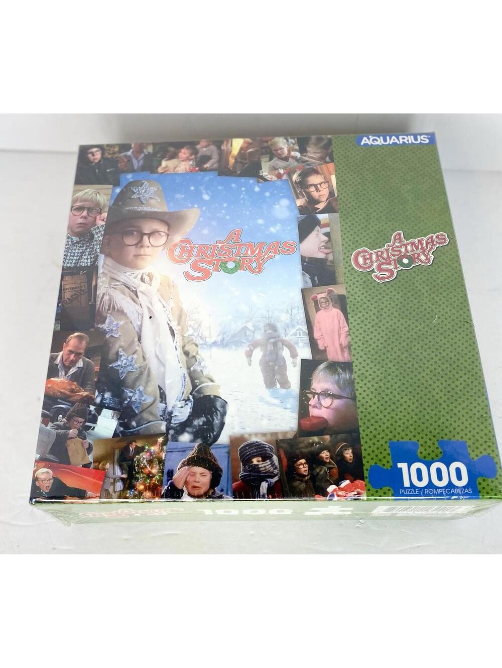 A CHRISTMAS STORY MOVIE 1000 PIECE JIGSAW PUZZLE RALPHIE 20" X 28" SEALED 62-914